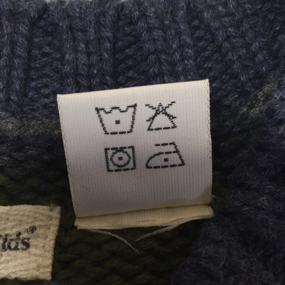 Striped Cotton Knit Sweater - size M (4-5) - Picture 6 of 9